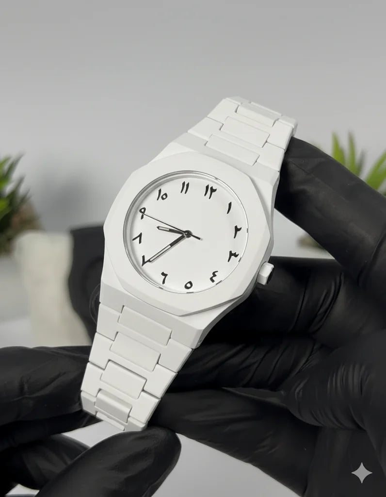 White arabic aura watch